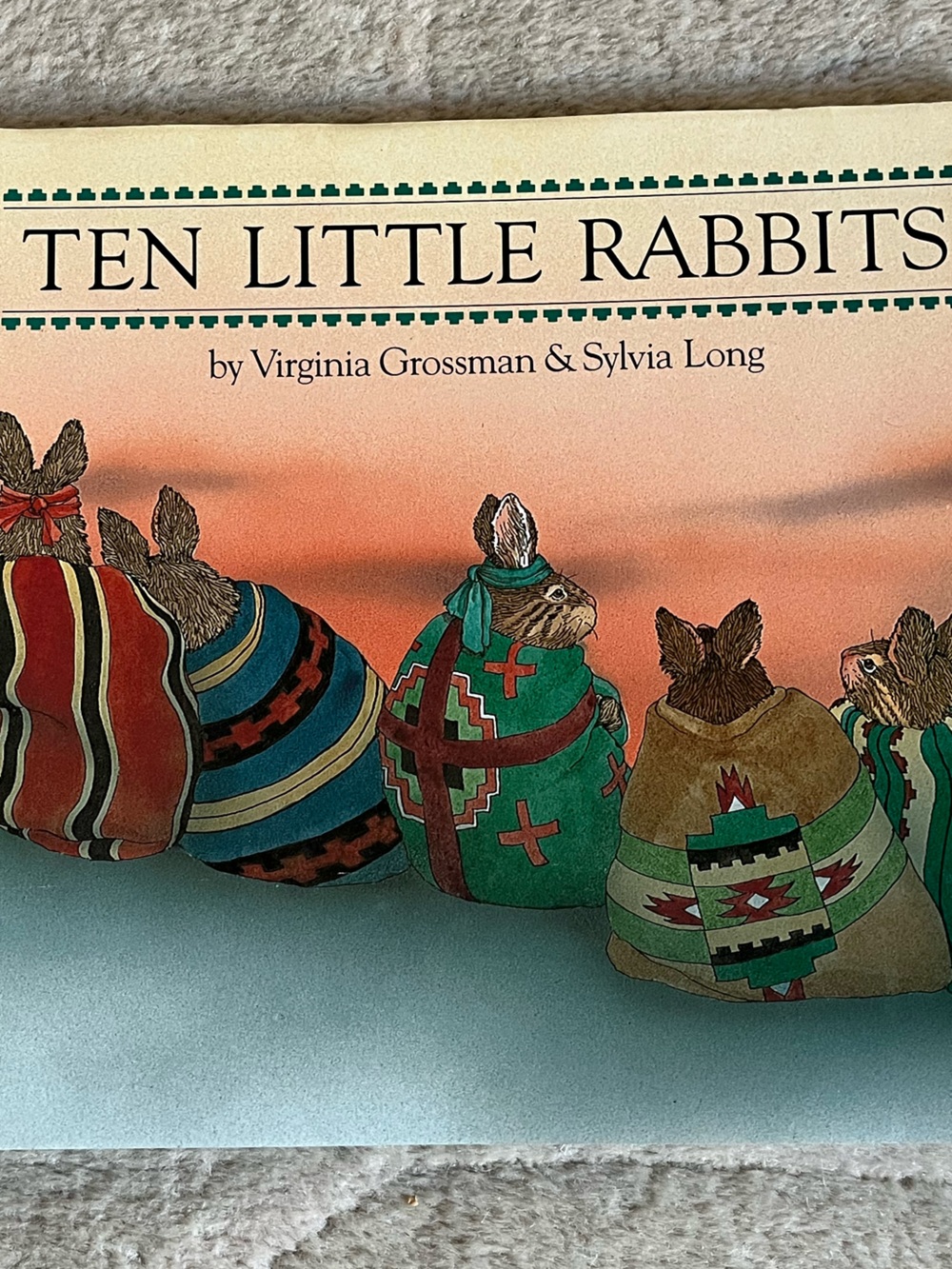 Ten Little Rabbits Book - Picture 10 of 12